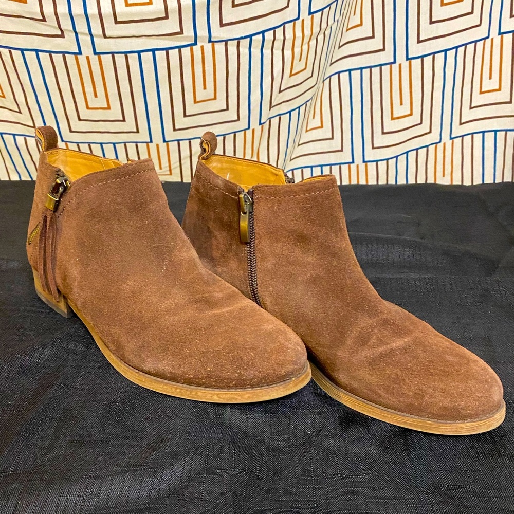Genuine Leather Franco Sarto Booties